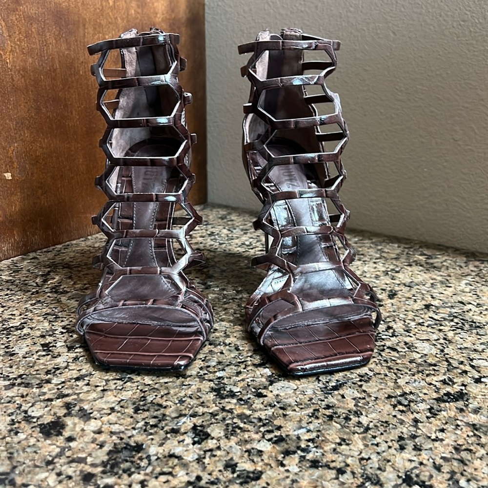 Schutz heels. Only tried on.